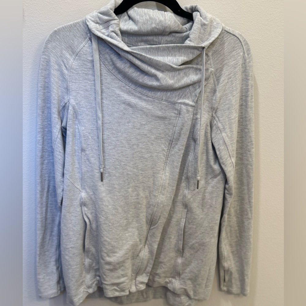 Lululemon asymmetrical cowl neck. Size 6